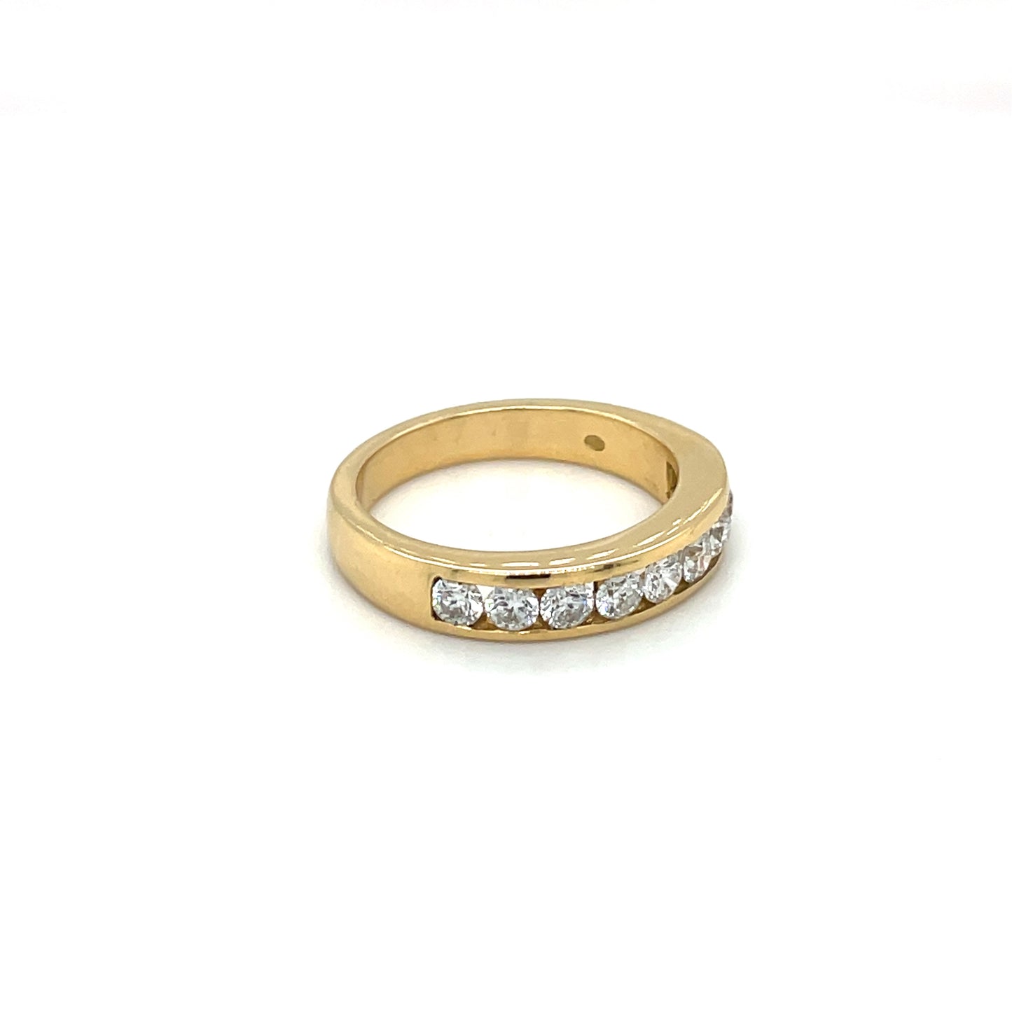 18ct Yellow Gold Large Diamond Eternity Ring