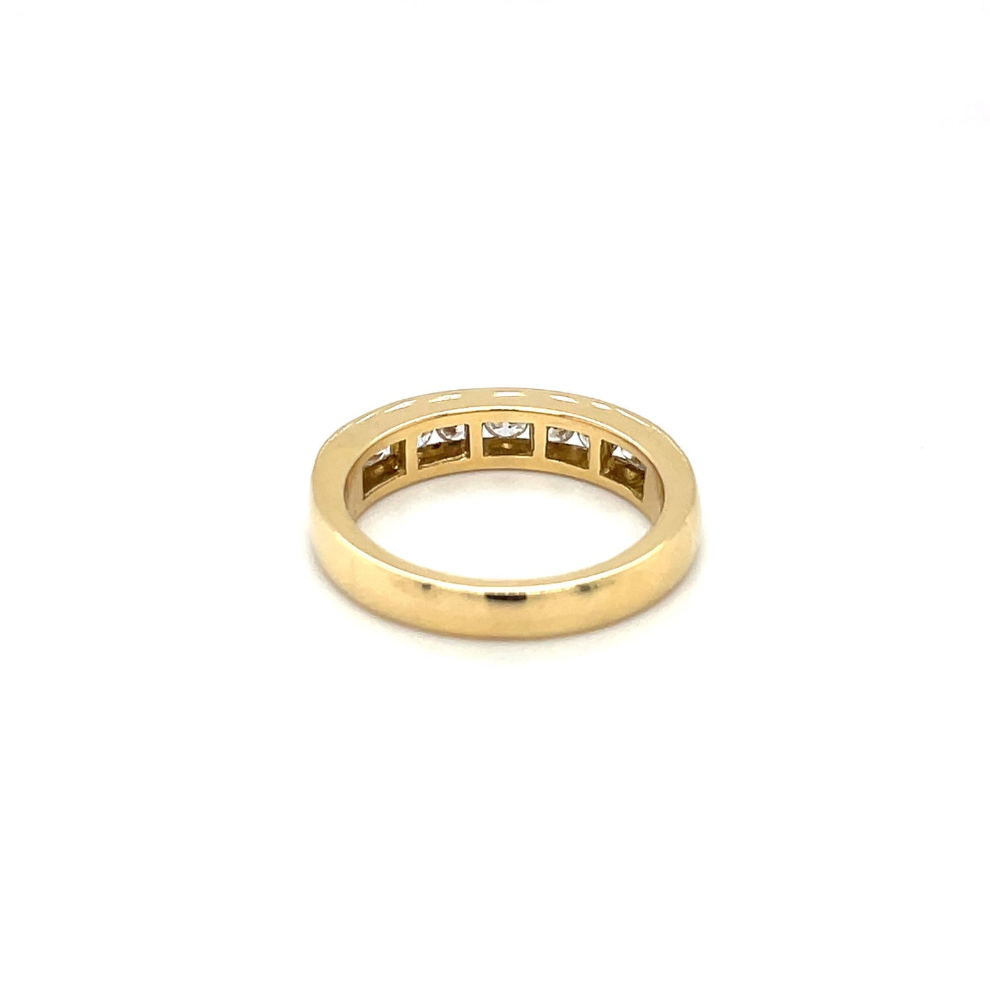 18ct Yellow Gold Large Diamond Eternity Ring