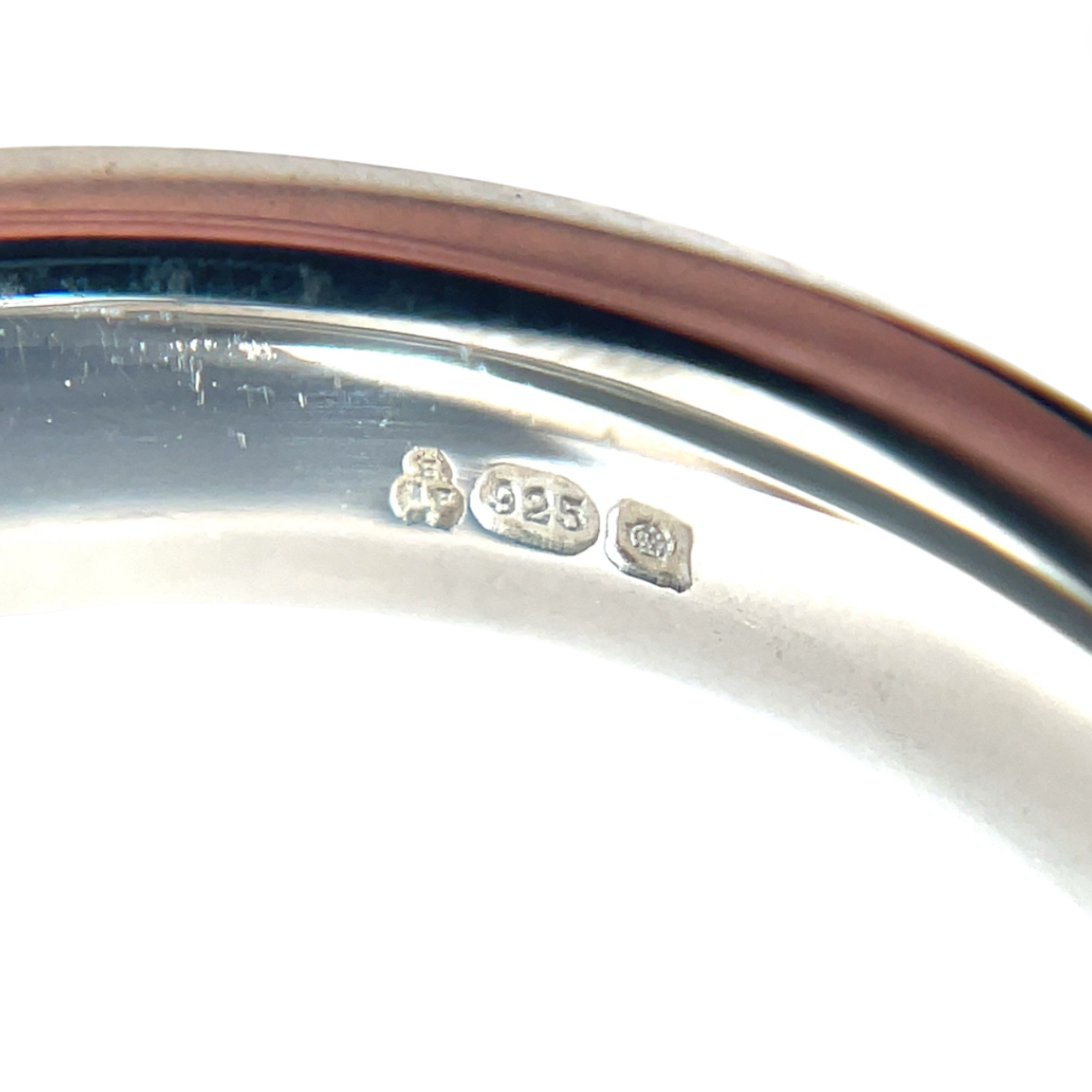 Silver Oxford Oval Signet Ring (O)