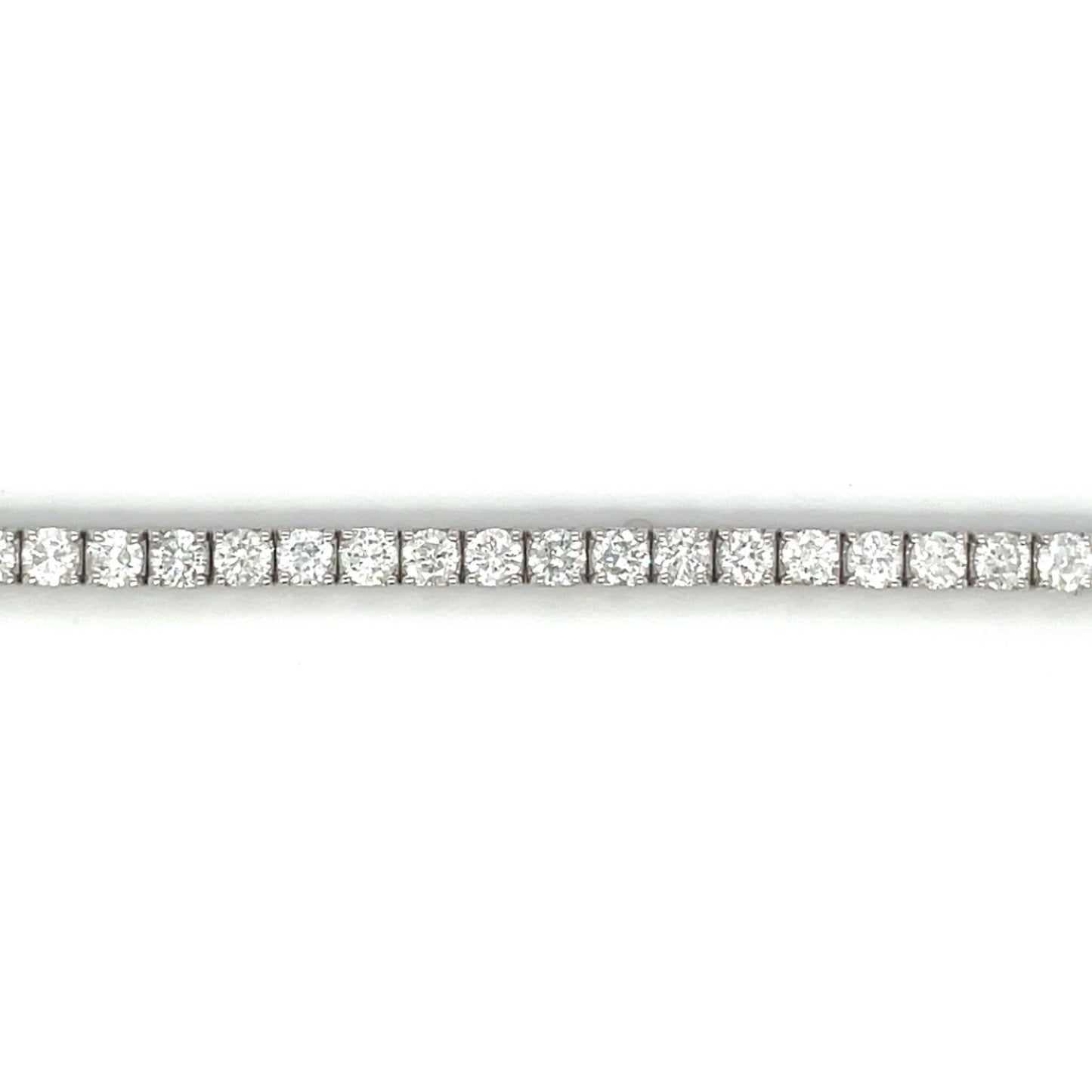 18ct White Gold Diamond Tennis Bracelet