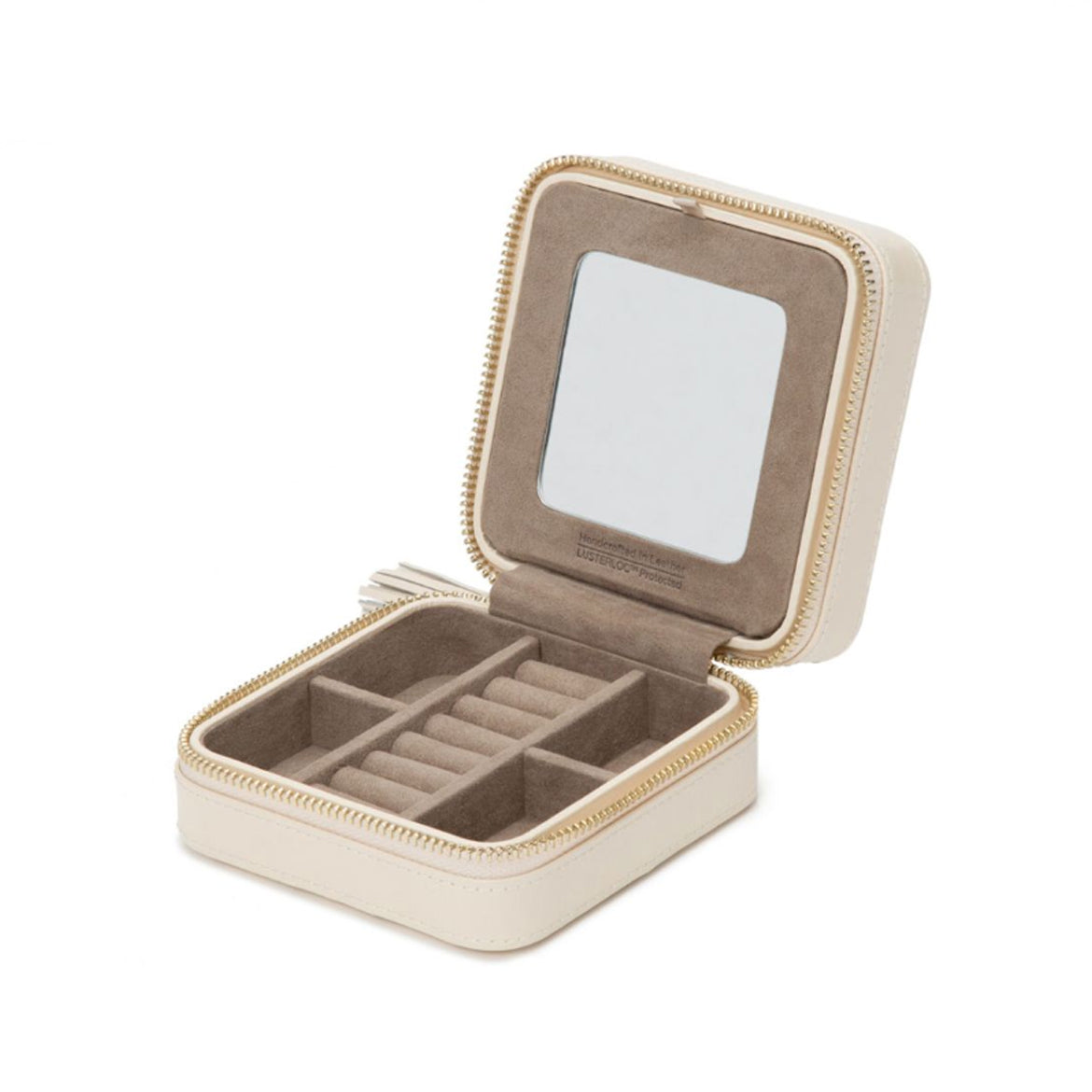Wolf 1834 Caroline Collection Ivory Jewellery Travel Case
