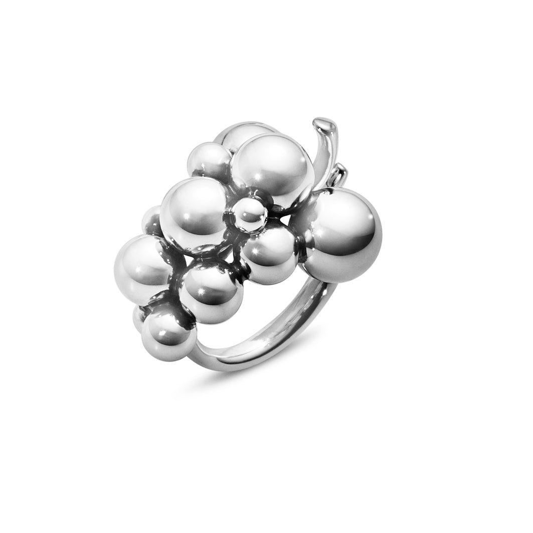 Silver Moonlight Grapes Ring (50/ K 1/2)