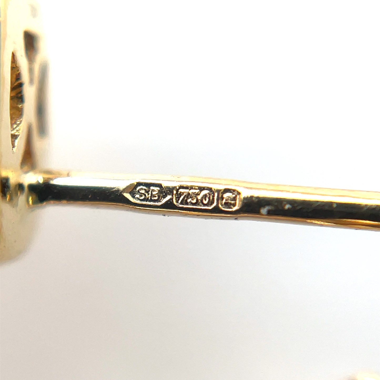 18ct Yellow Gold Rainbow Sapphire & Diamond Hoop Earrings