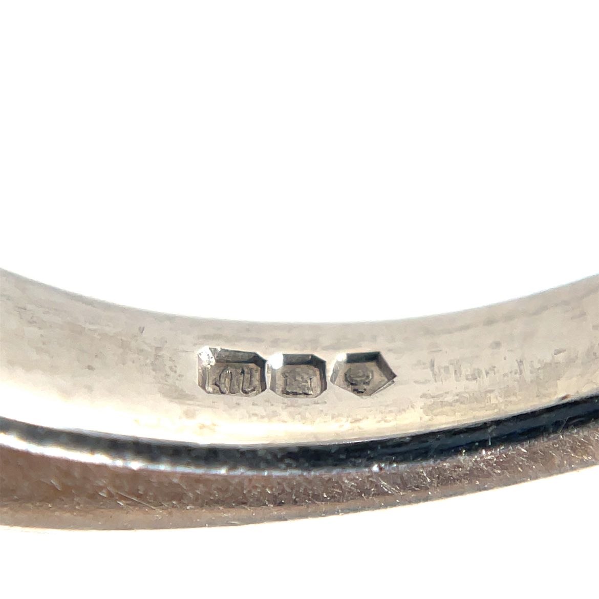 Platinum Princess-Cut Diamond Half-Eternity Ring (R1/2)