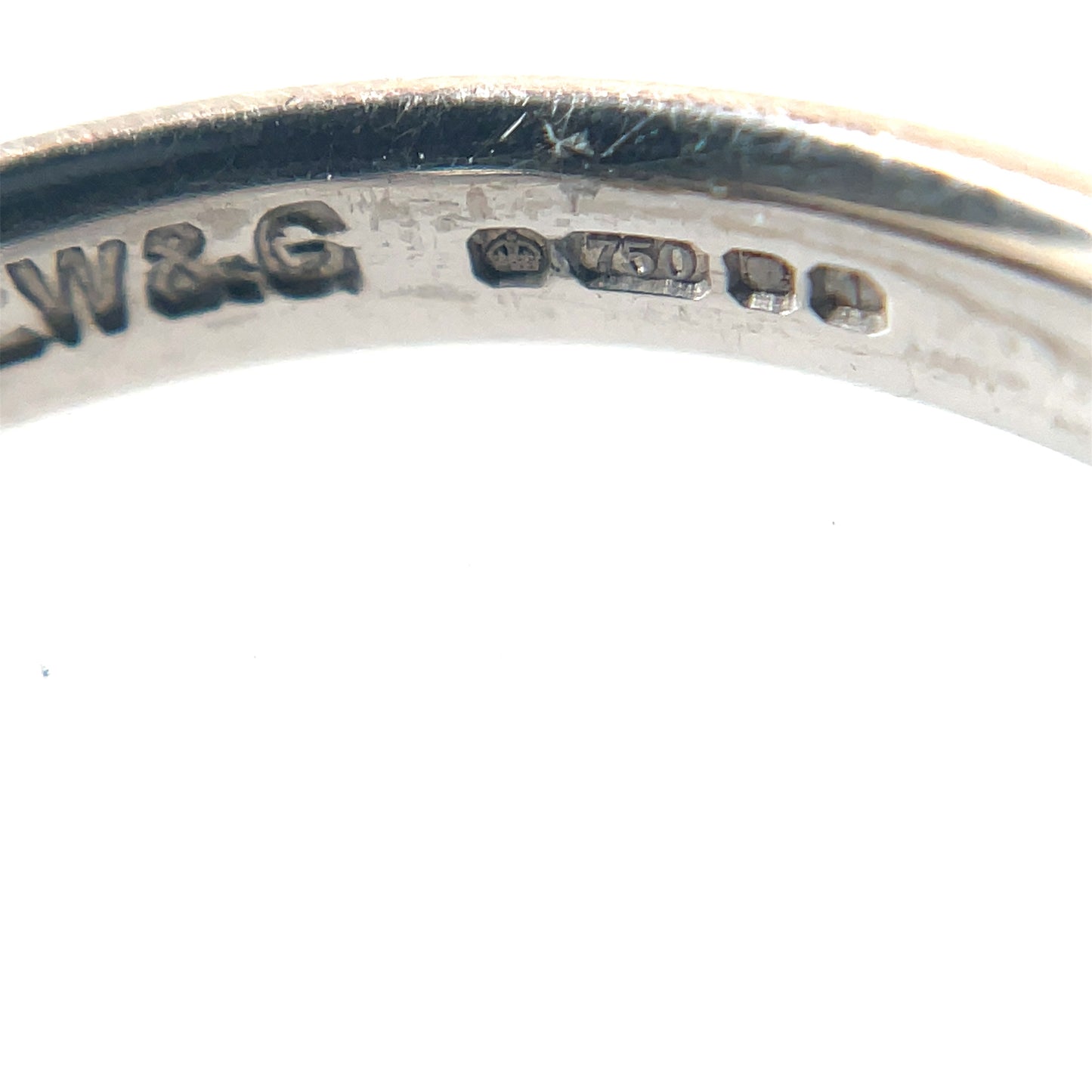 18ct White Gold Diamond-Set Wedding Band