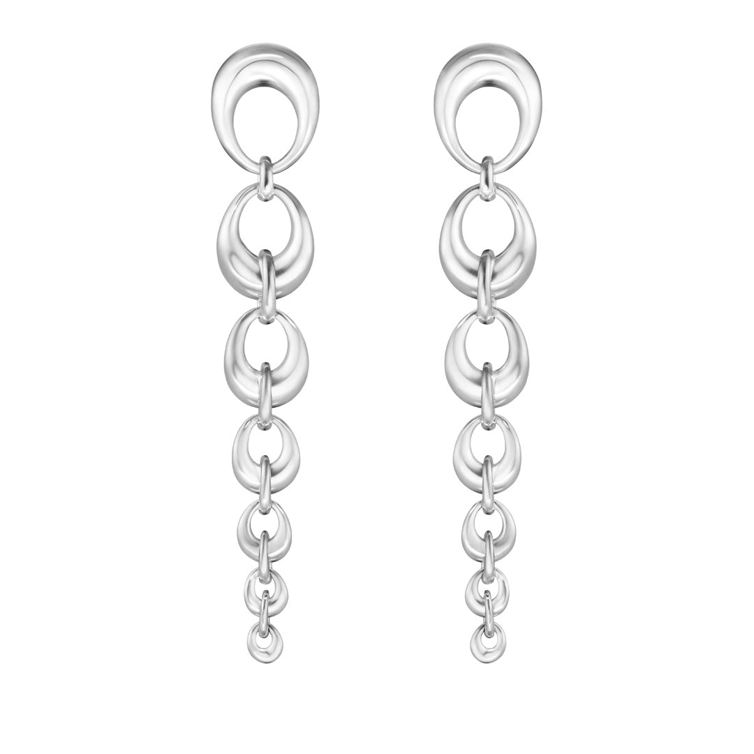 Silver Offspring Drop Earrings