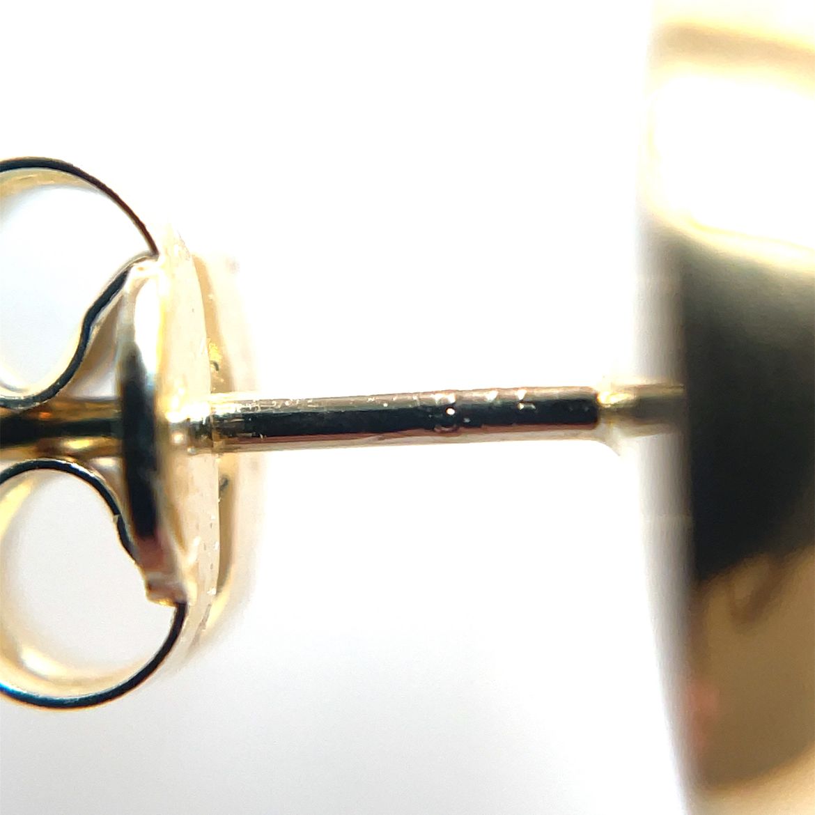 9ct Yellow Gold Domed Studs
