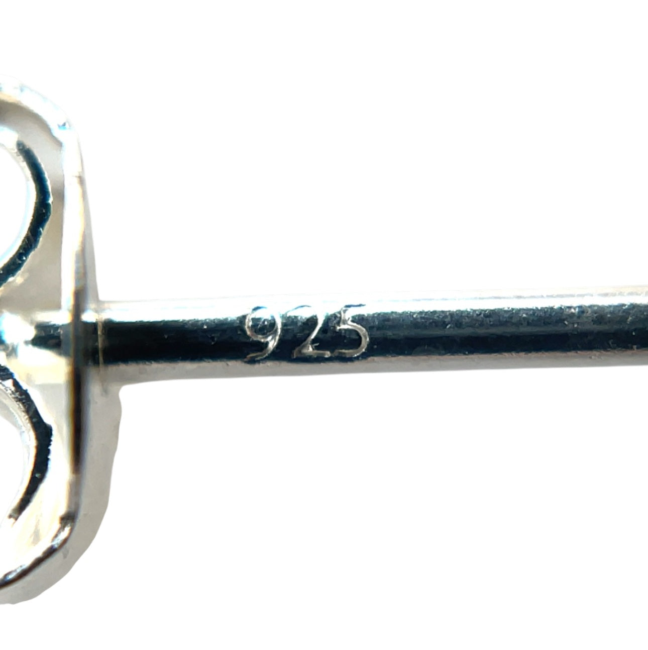 Silver Knot Stud Earrings