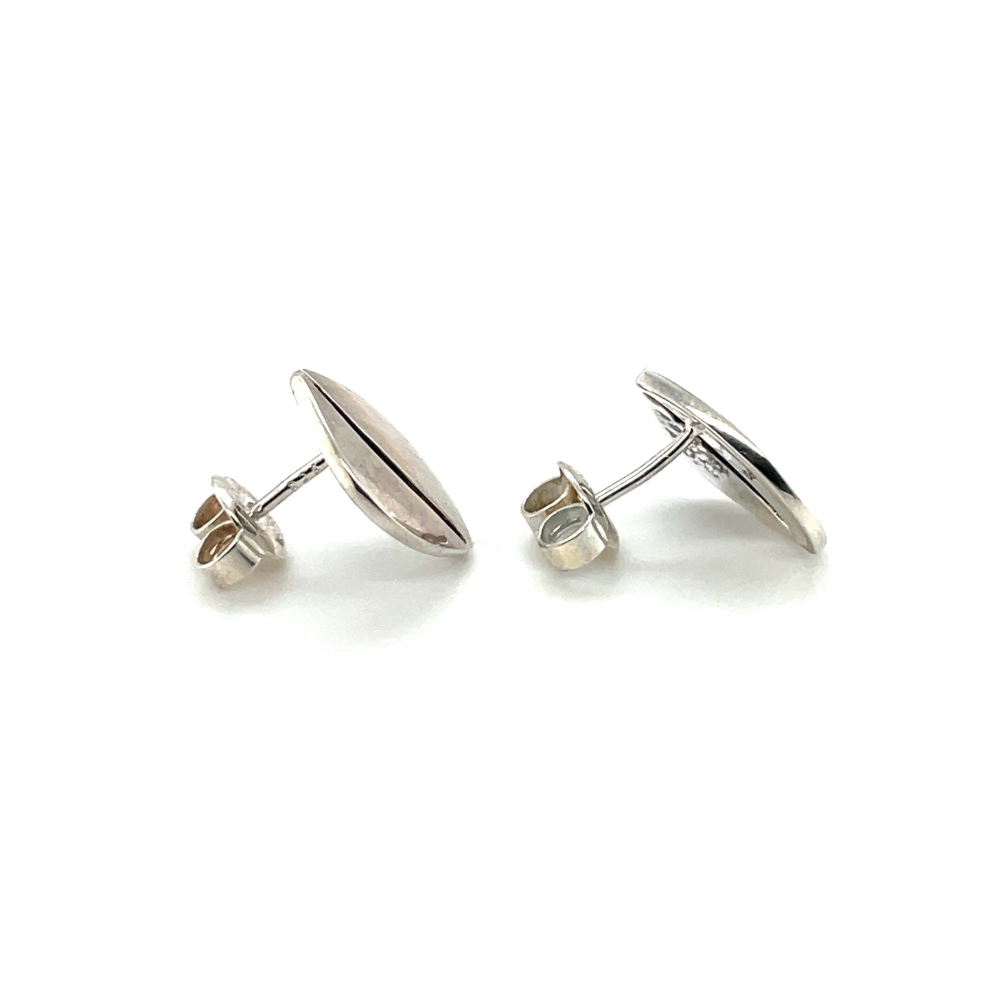 Silver Leaf Earrings