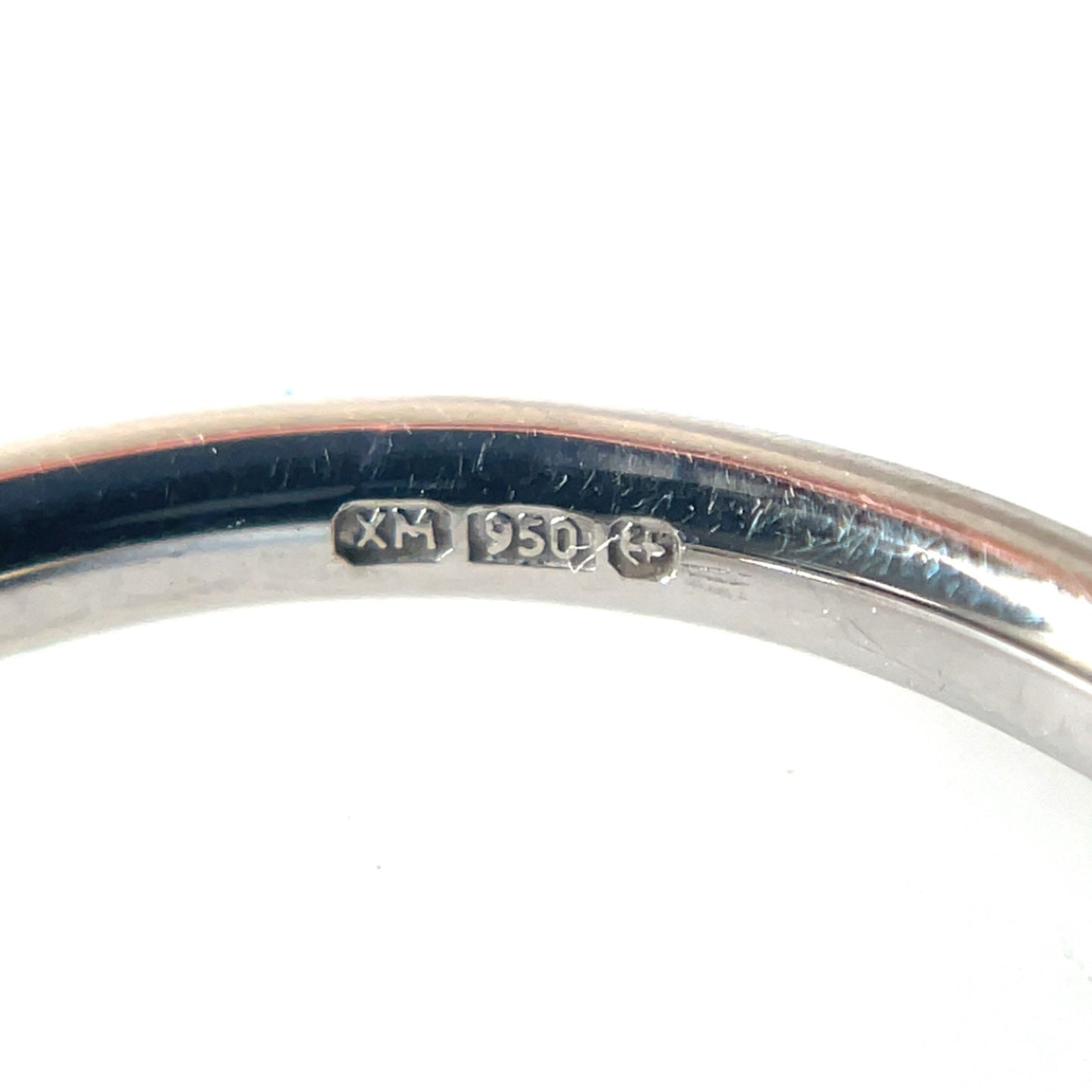Platinum Oval Diamond Solitiare Ring