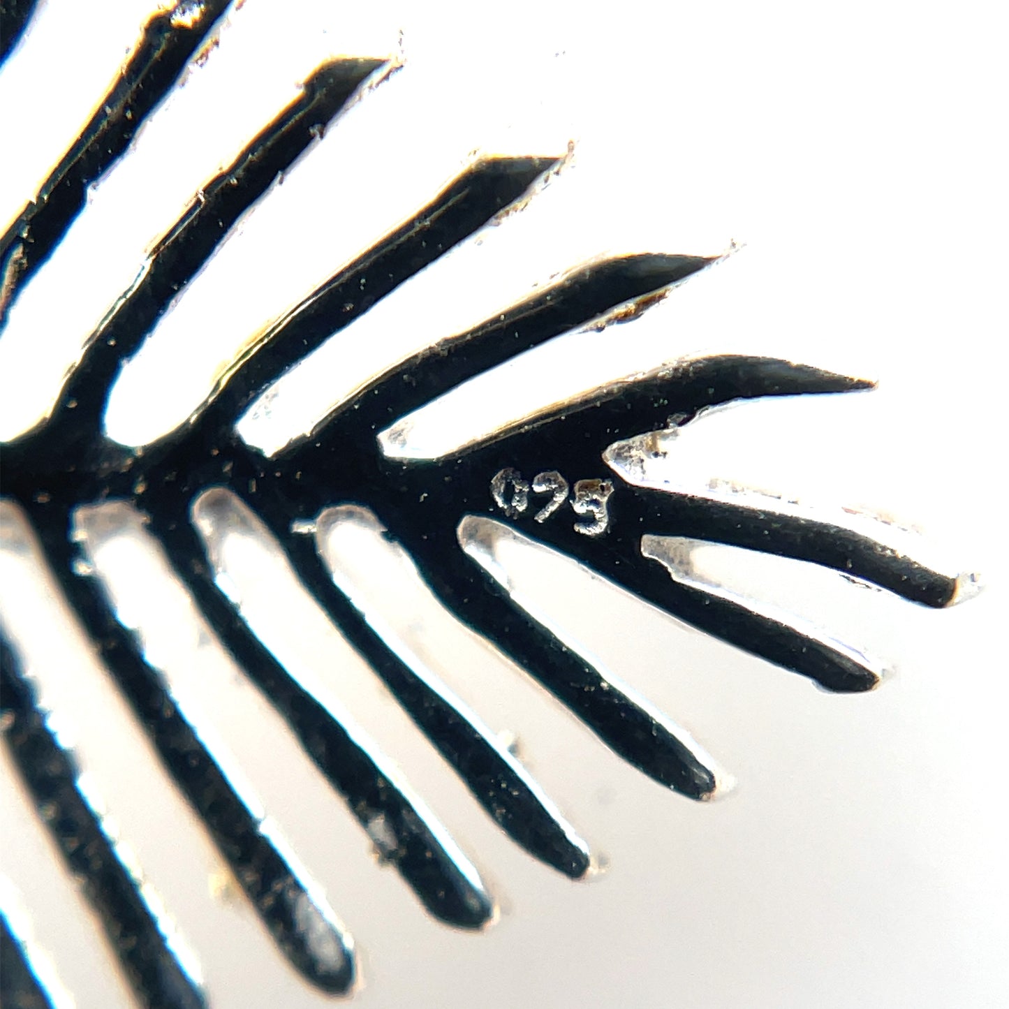 Silver Leaf Earrings