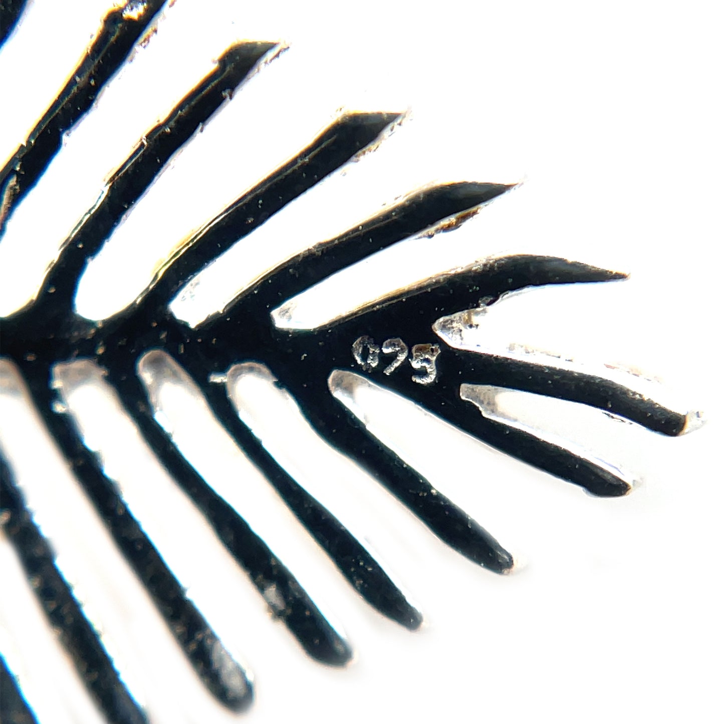 Silver Leaf Earrings