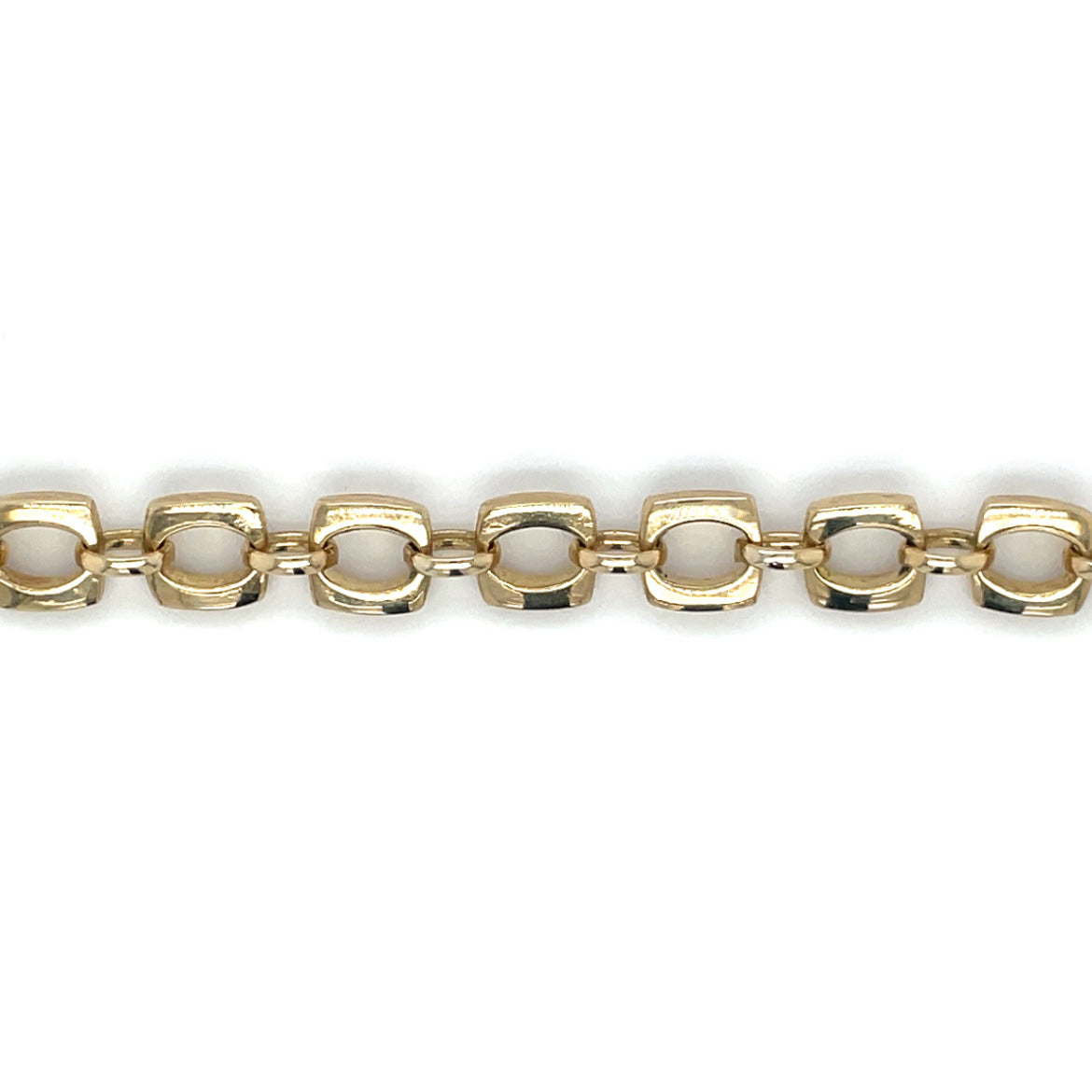 9ct Yellow Gold Echo Bracelet
