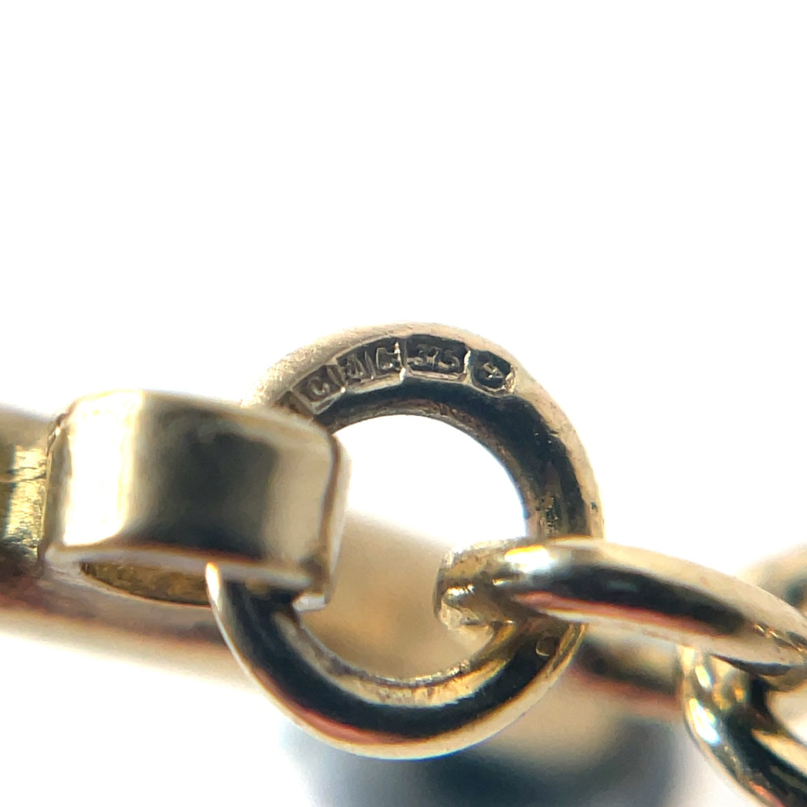 9ct Yellow Gold Echo Bracelet (8.5")