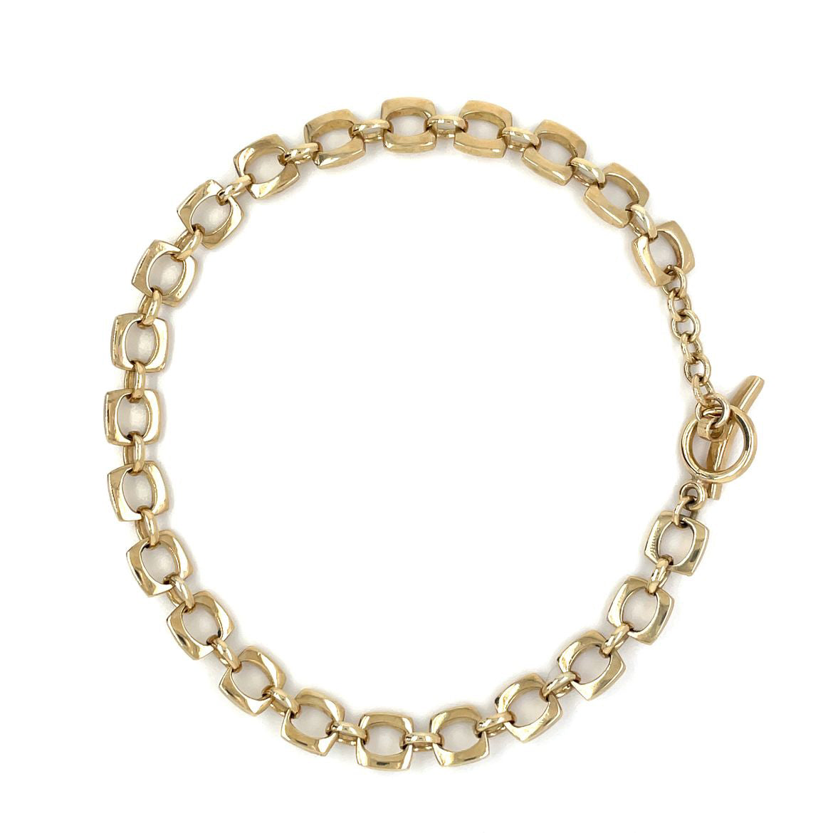 9ct Yellow Gold Echo Bracelet