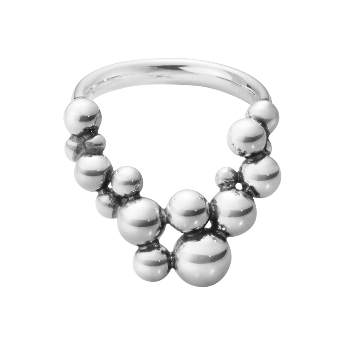 Silver Moonlight Grapes Ring (50 / K)