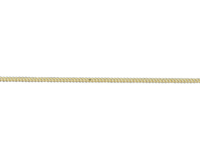 Yellow Gold Filed Curb Chain (18")