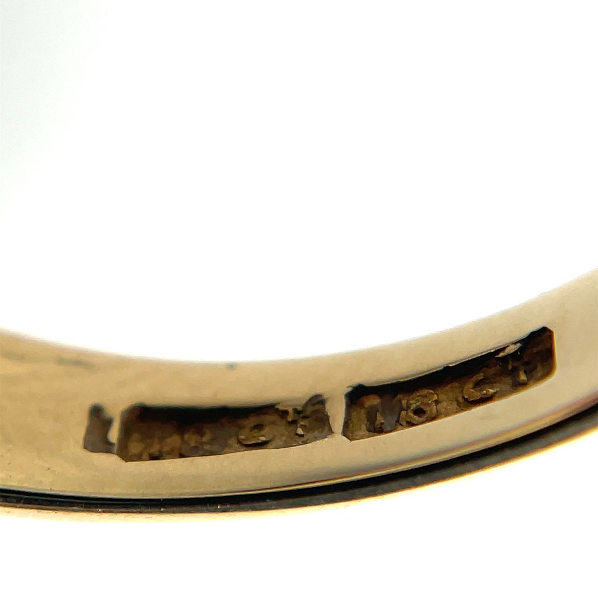 18ct Yellow Gold Ruby & Diamond Gypsy Ring (S)