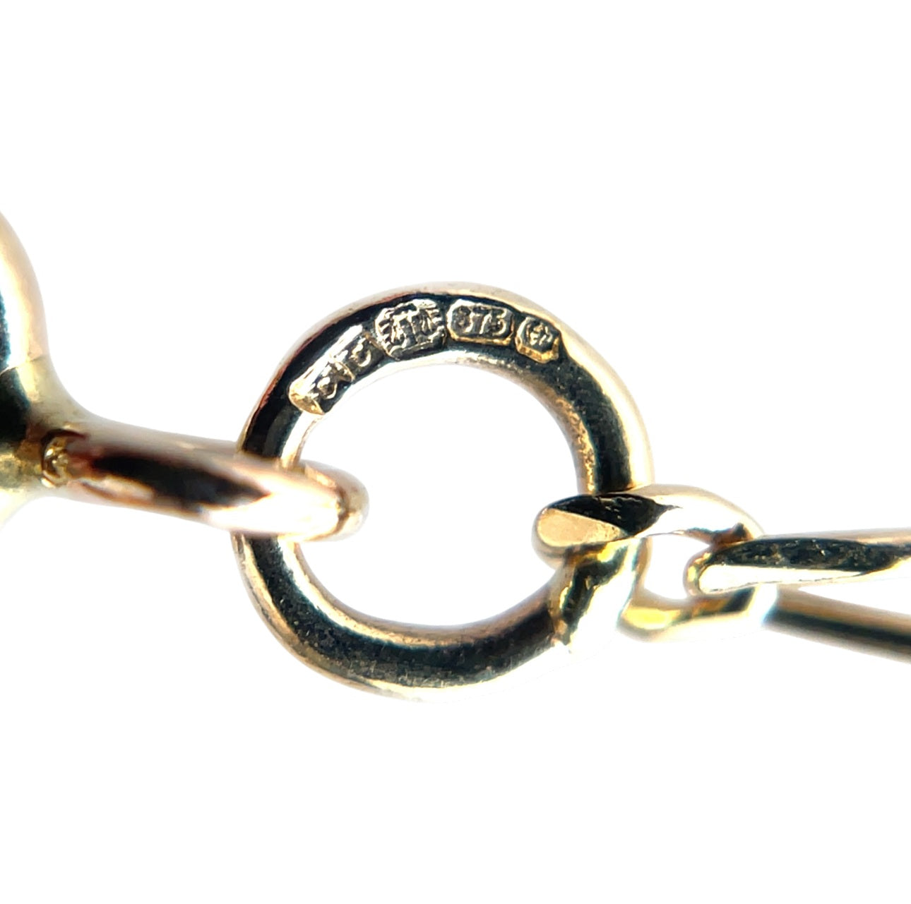 9ct Yellow Gold Filed Figaro Chain Necklace (18")