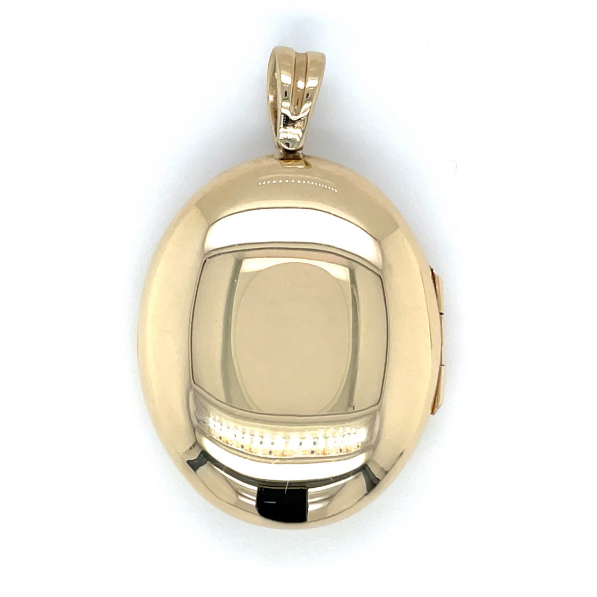 9ct Yellow Gold Oval Locket