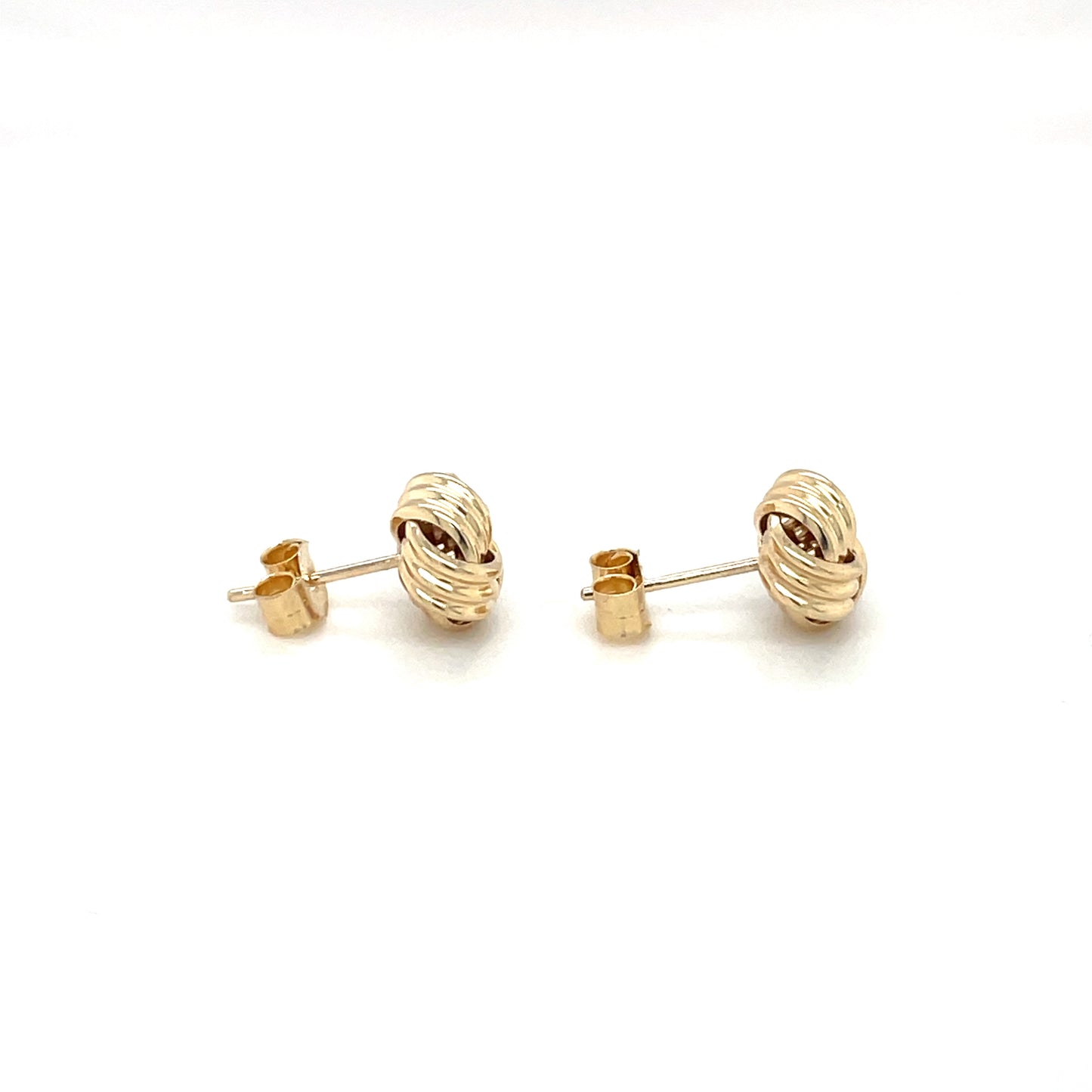 9ct Yellow Gold Knot Earring