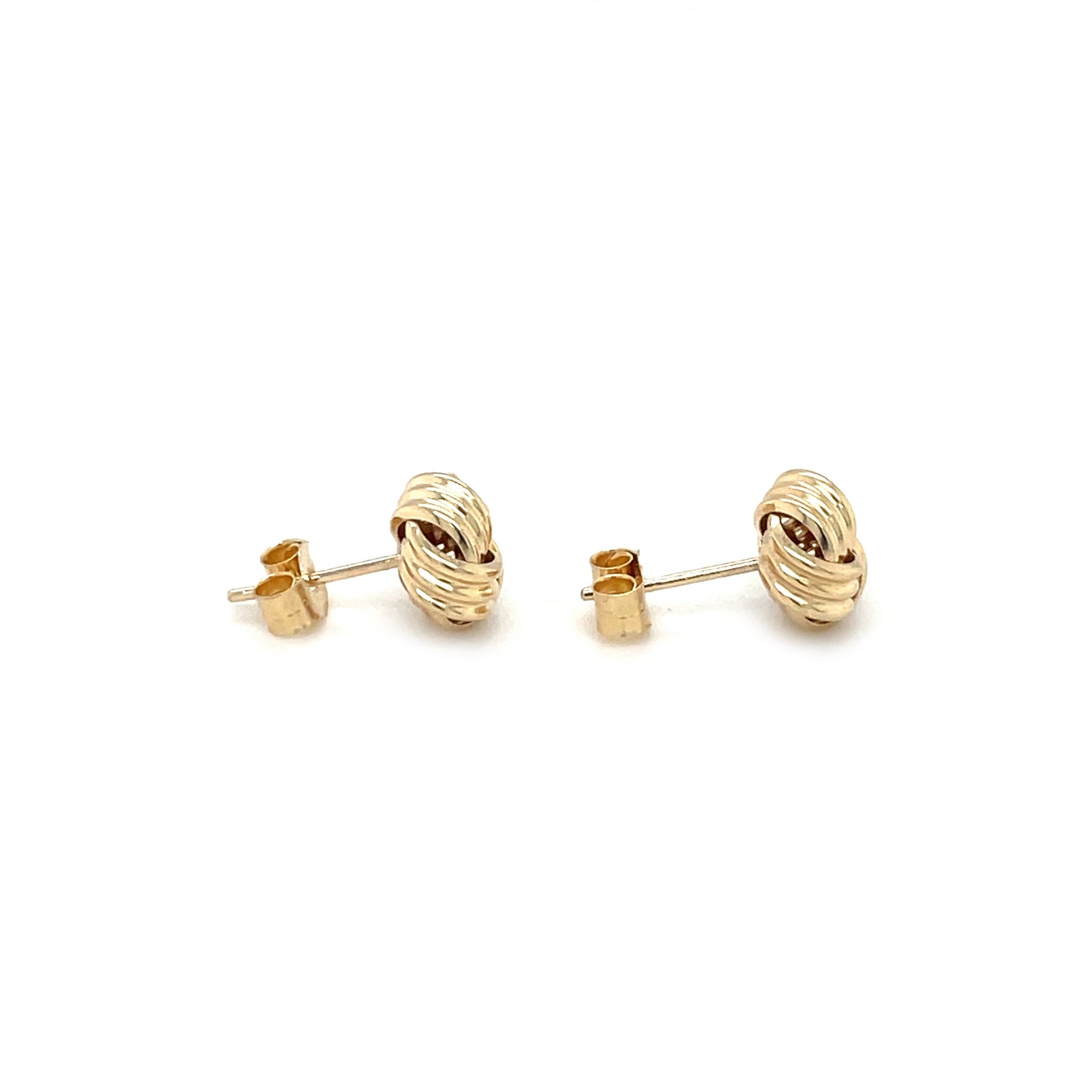 9ct Yellow Gold Knot Earring