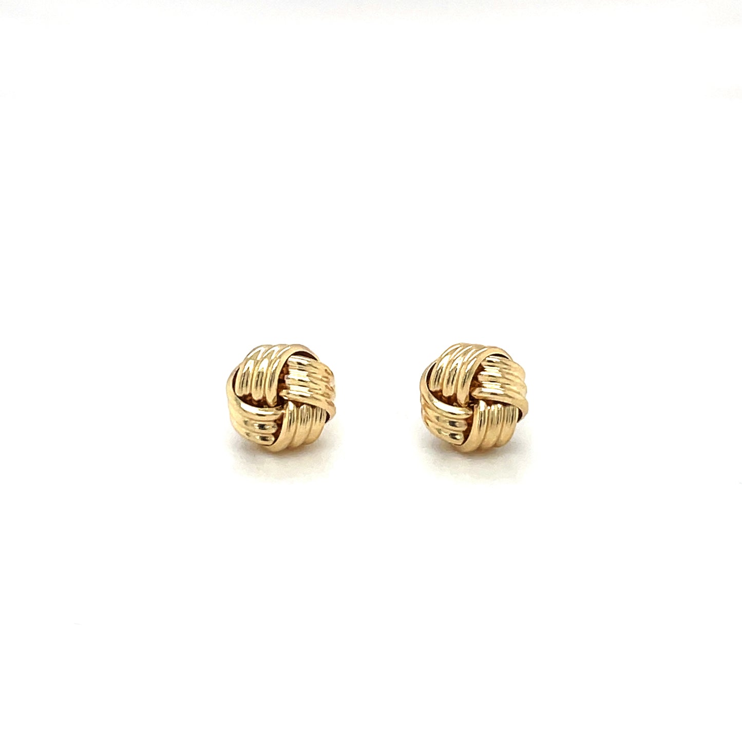 9ct Yellow Gold Knot Earring