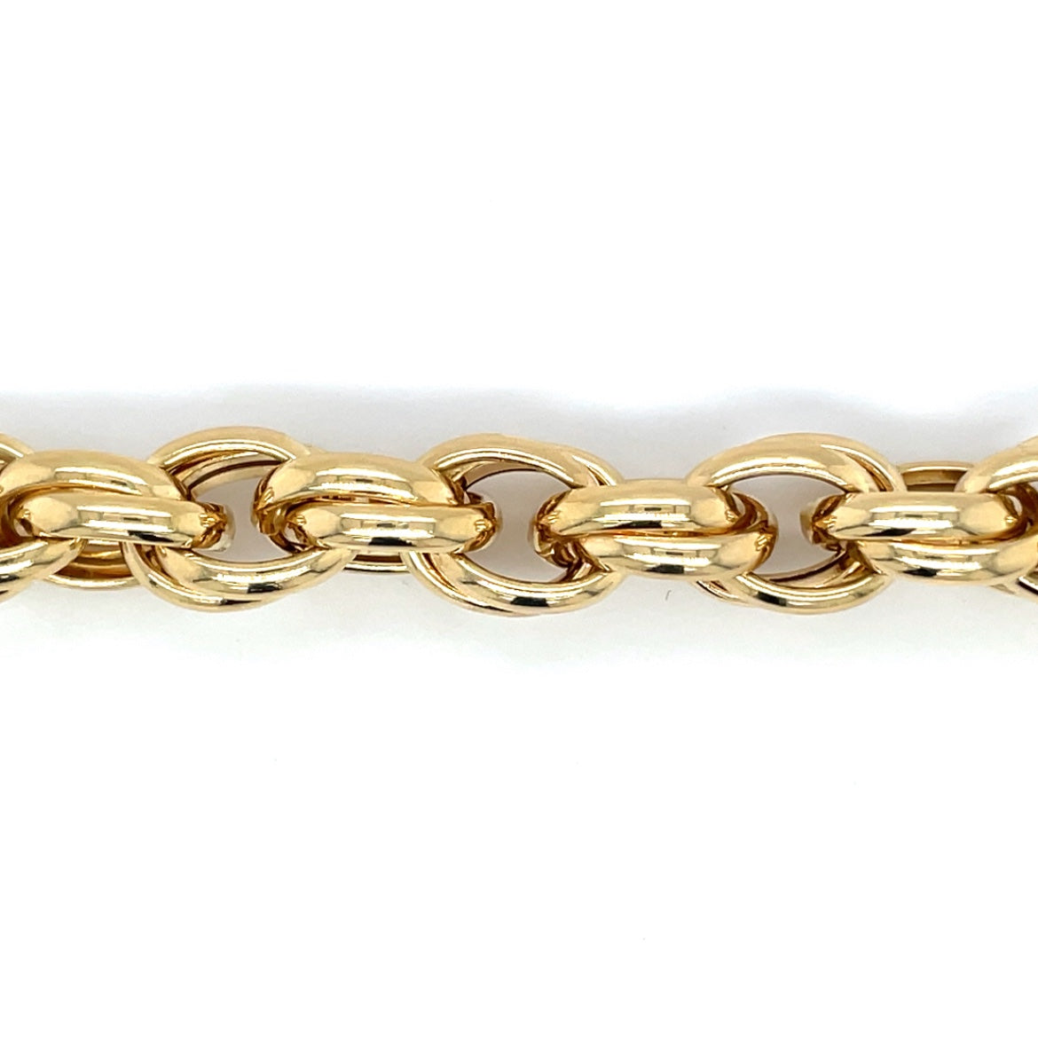 18ct Yellow Gold Fancy Link Bracelet