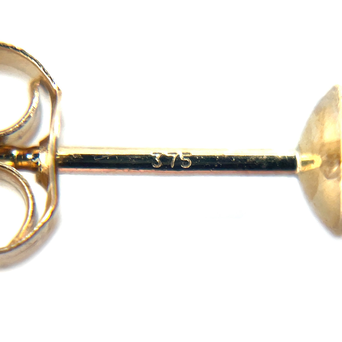 9ct Yellow Gold Akoya Pearl Stud Earrings (6-6.5mm)