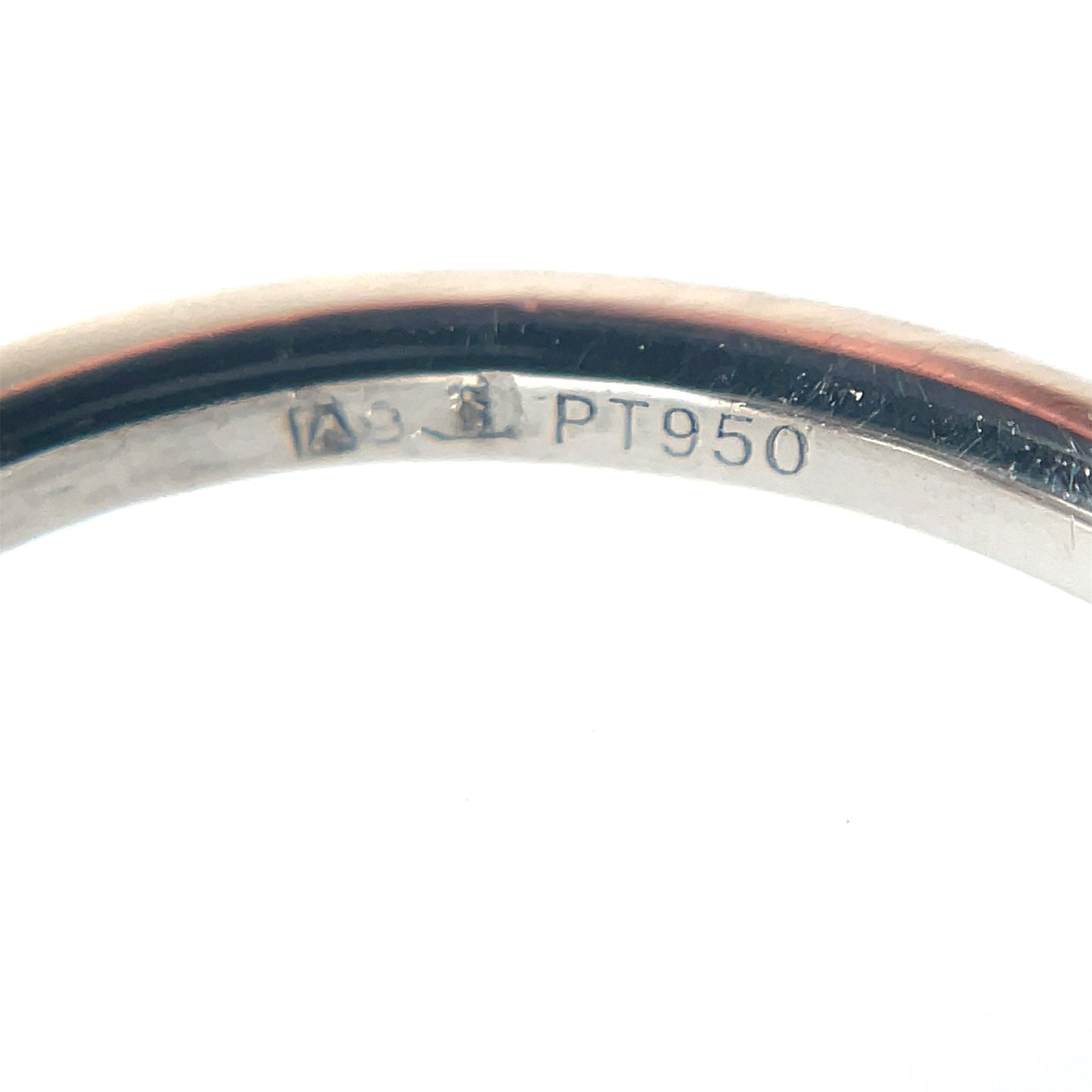 Platinum Diamond Crossover Ring