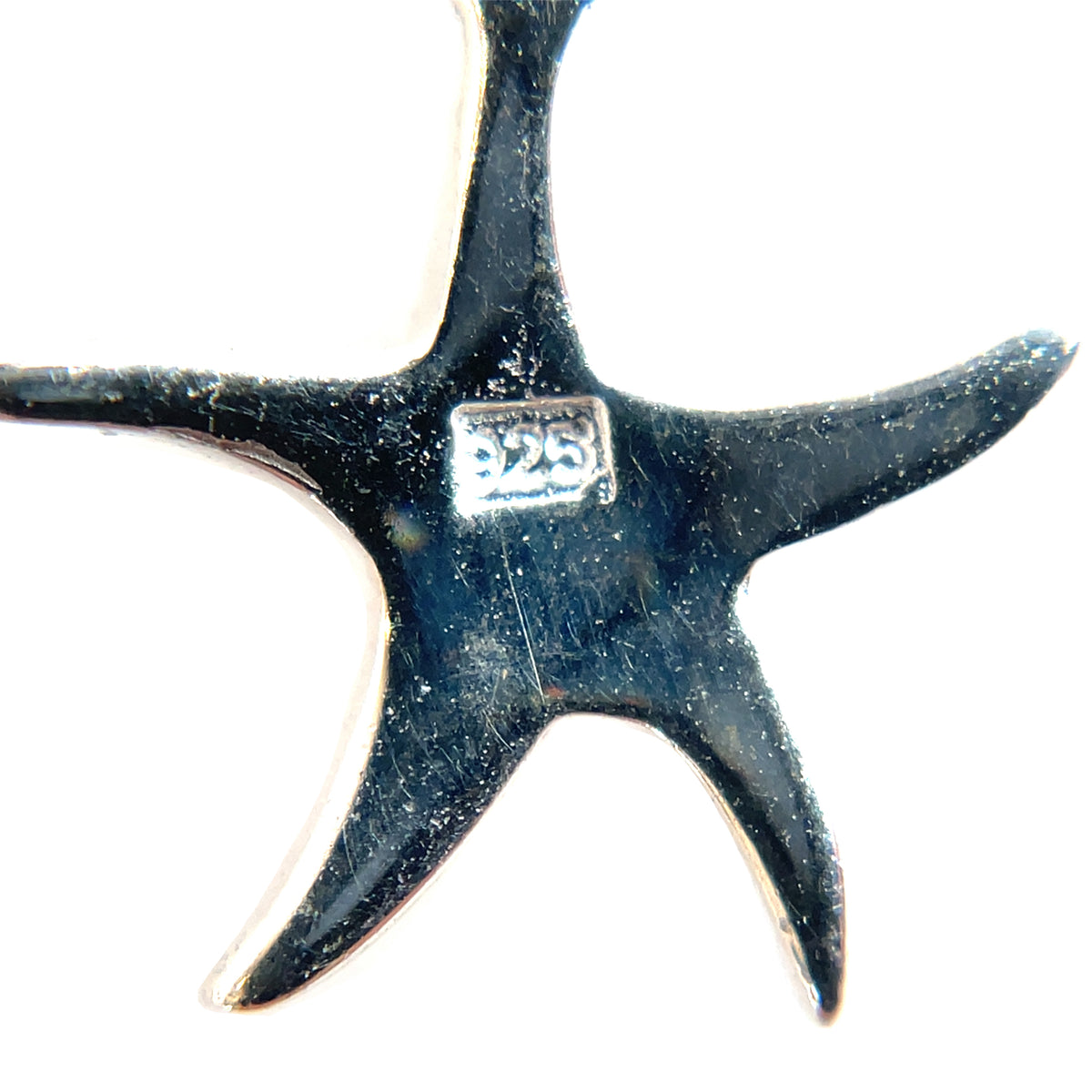 Silver Delicate Starfish Charm Bracelet (8")