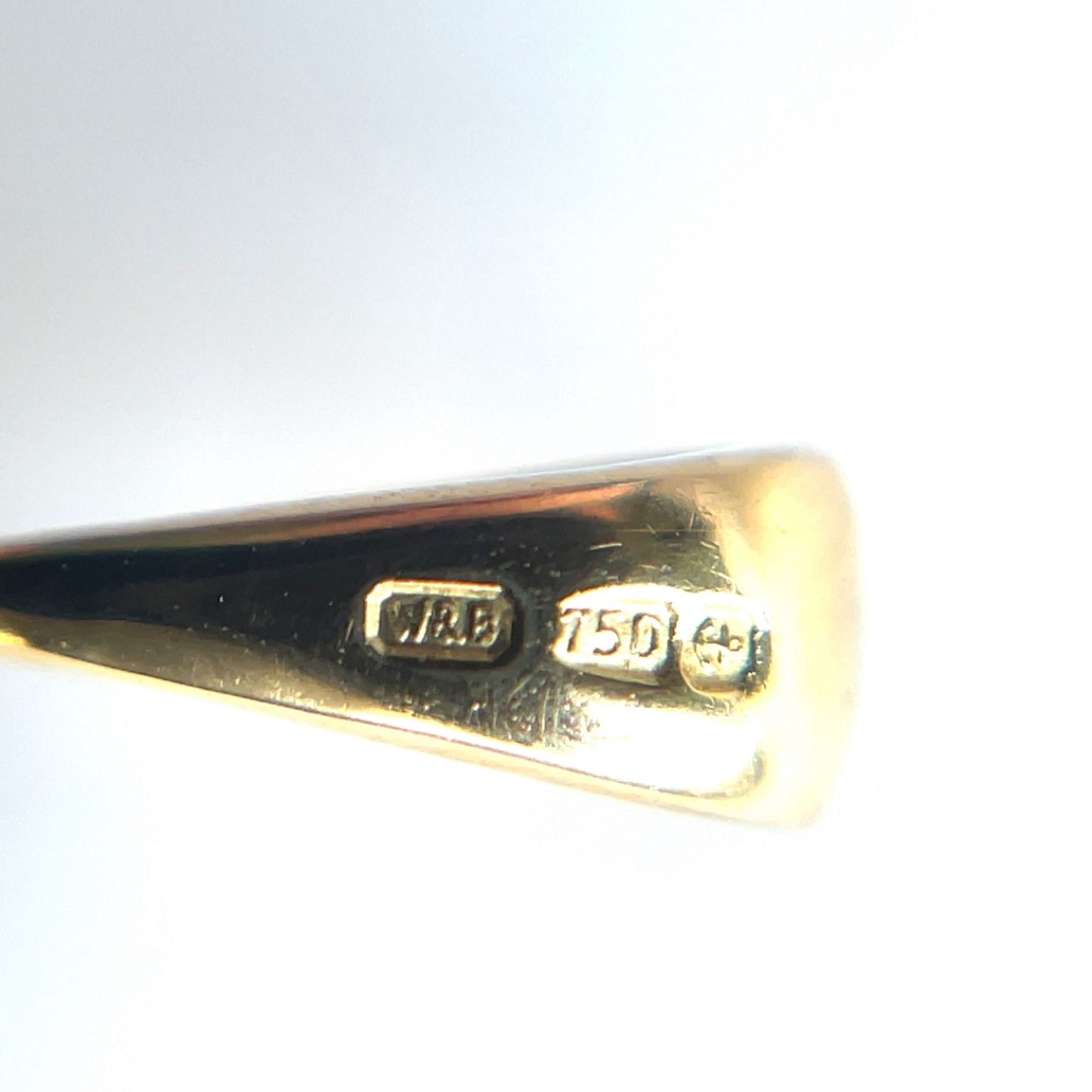 18ct Yellow Gold Tourmaline Pendant
