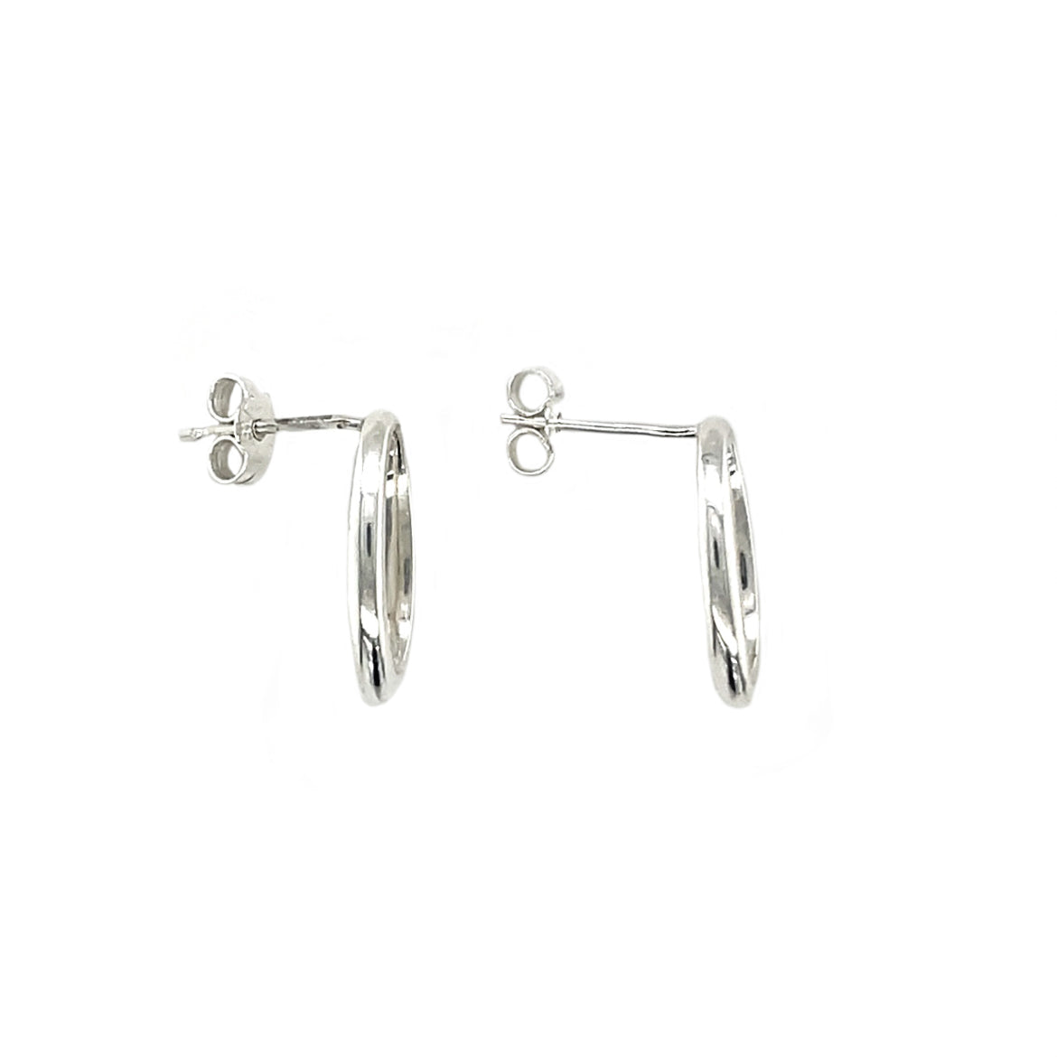 Silver Ball Stud Earrings (10mm)