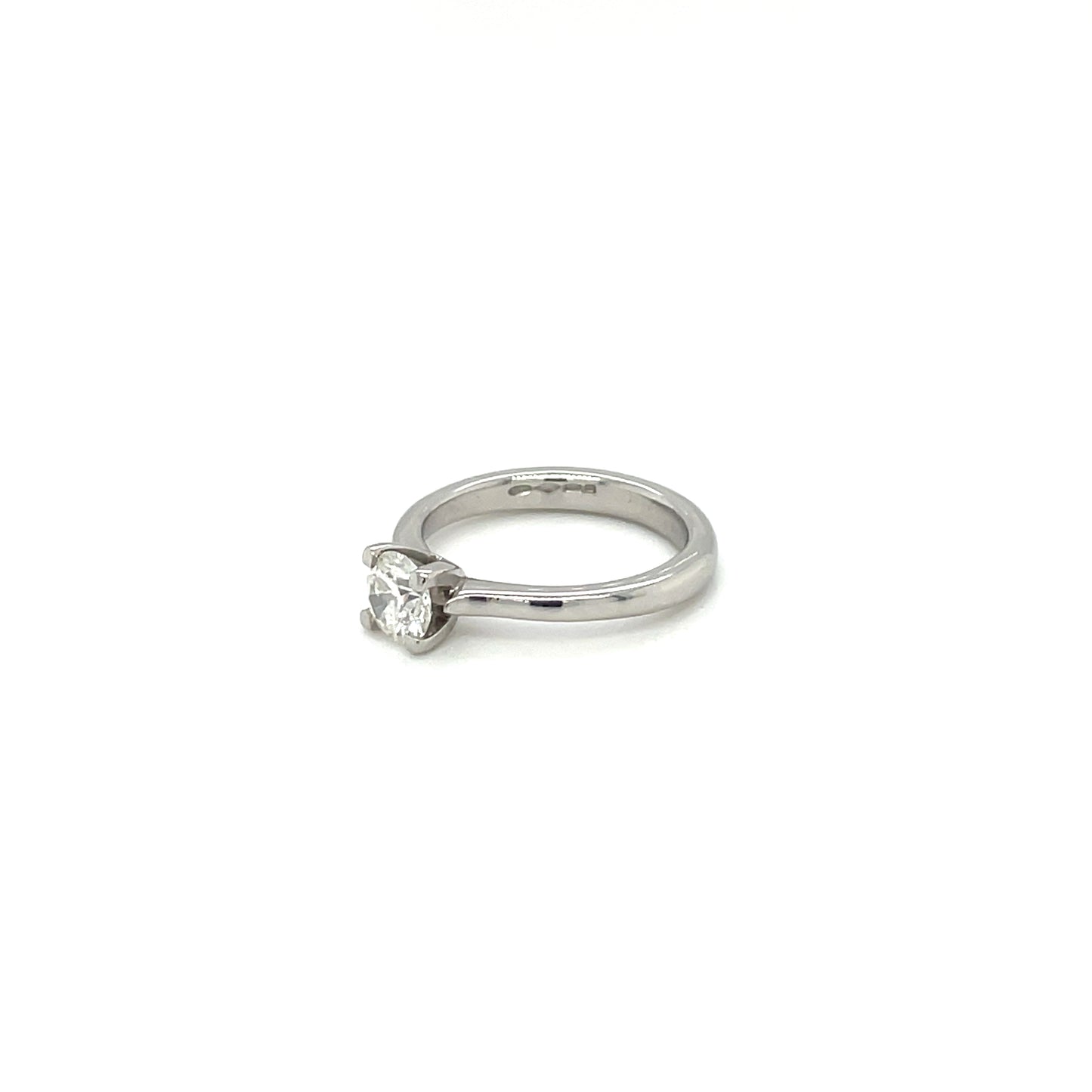 Platinum Diamond Solitaire Ring