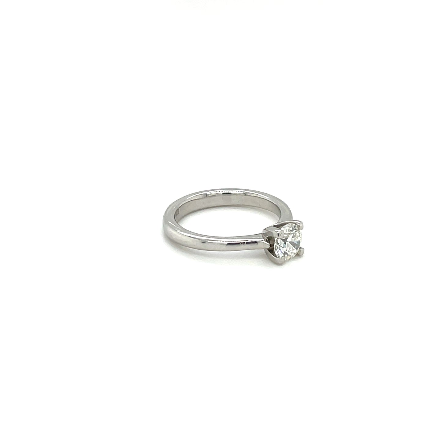 Platinum Diamond Solitaire Ring