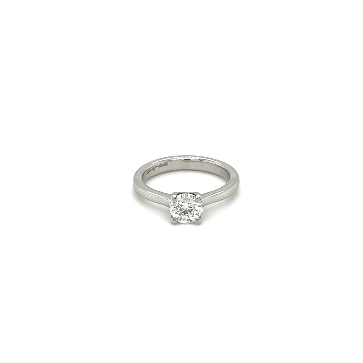 Platinum Diamond Solitaire Ring