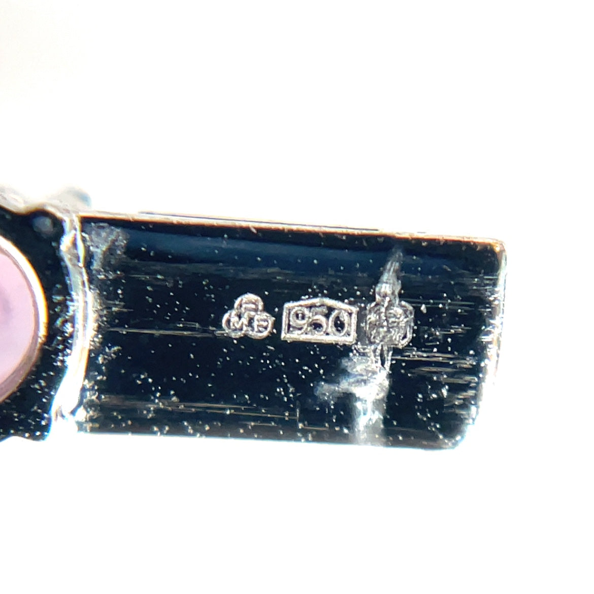Platinum Multi-Coloured Sapphire Line Bracelet