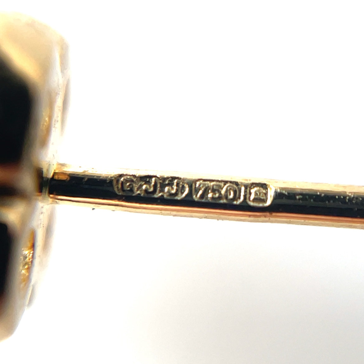 18ct Yellow Gold Clover Diamond Cluster Stud Earrings