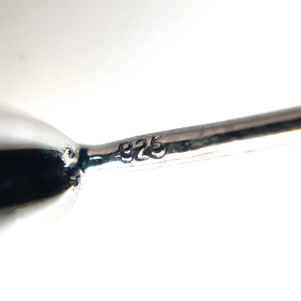 Silver Ellipse Earrings