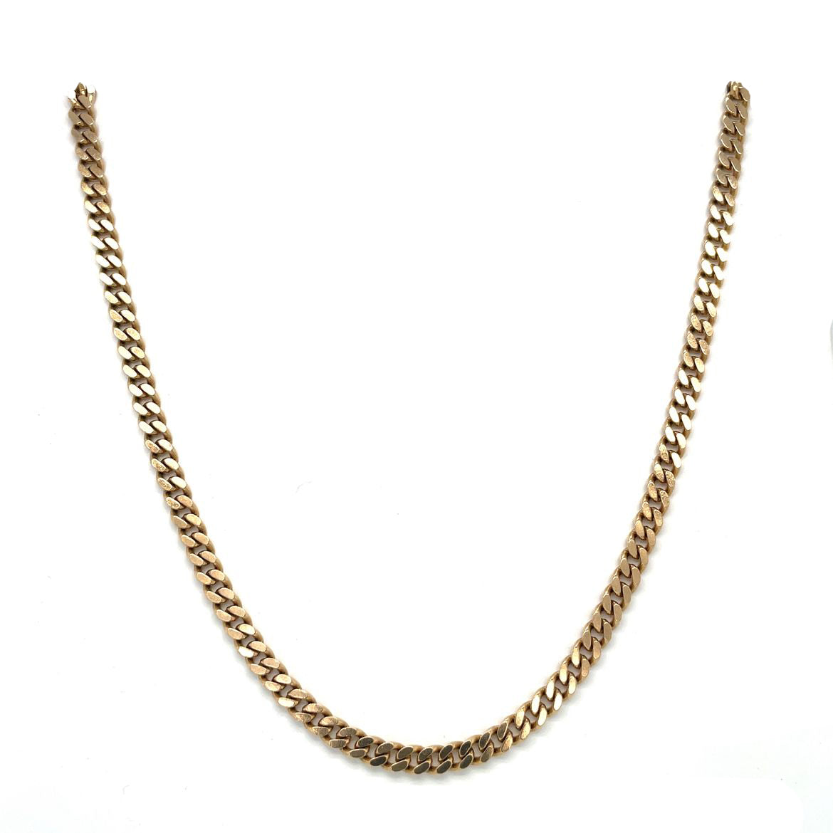 9ct Yellow Gold Filed Curb Chain