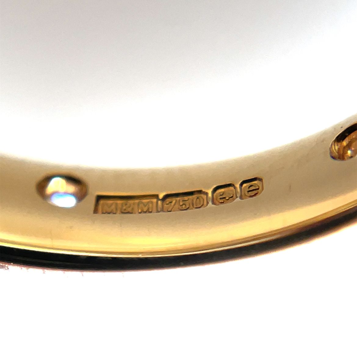 18ct Yellow Gold Diamond Gypsy-Eternity Ring