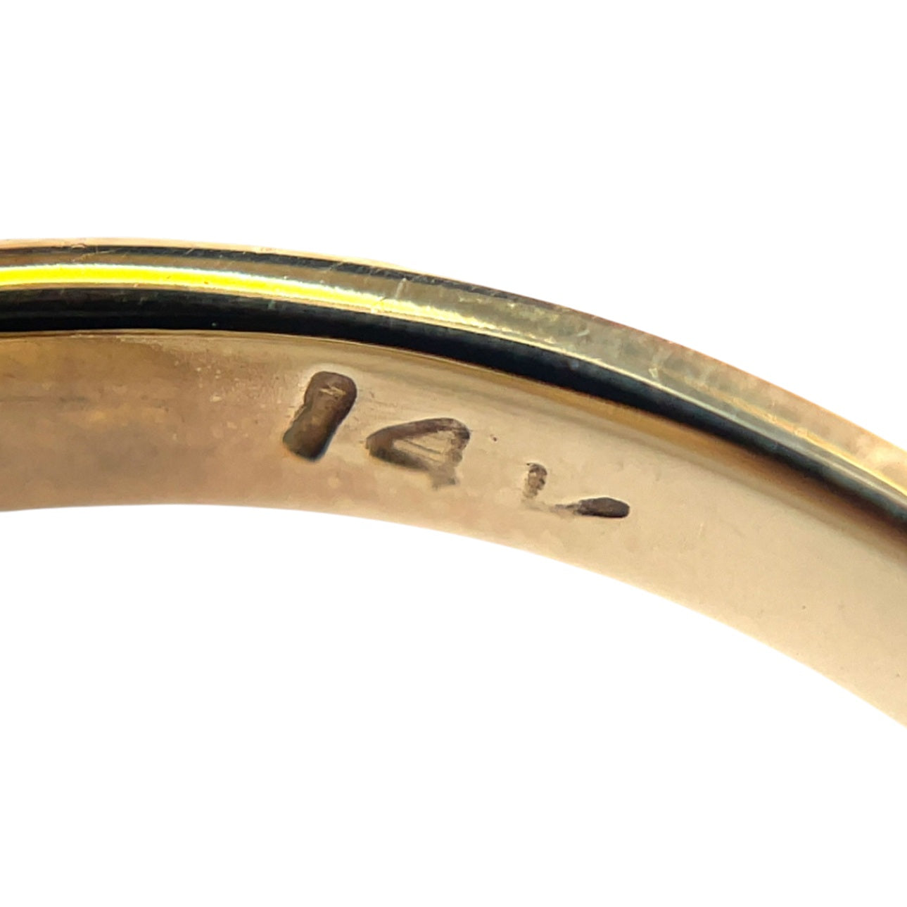 14ct Yellow Gold Tourmaline Cocktail Ring (Q1/2)