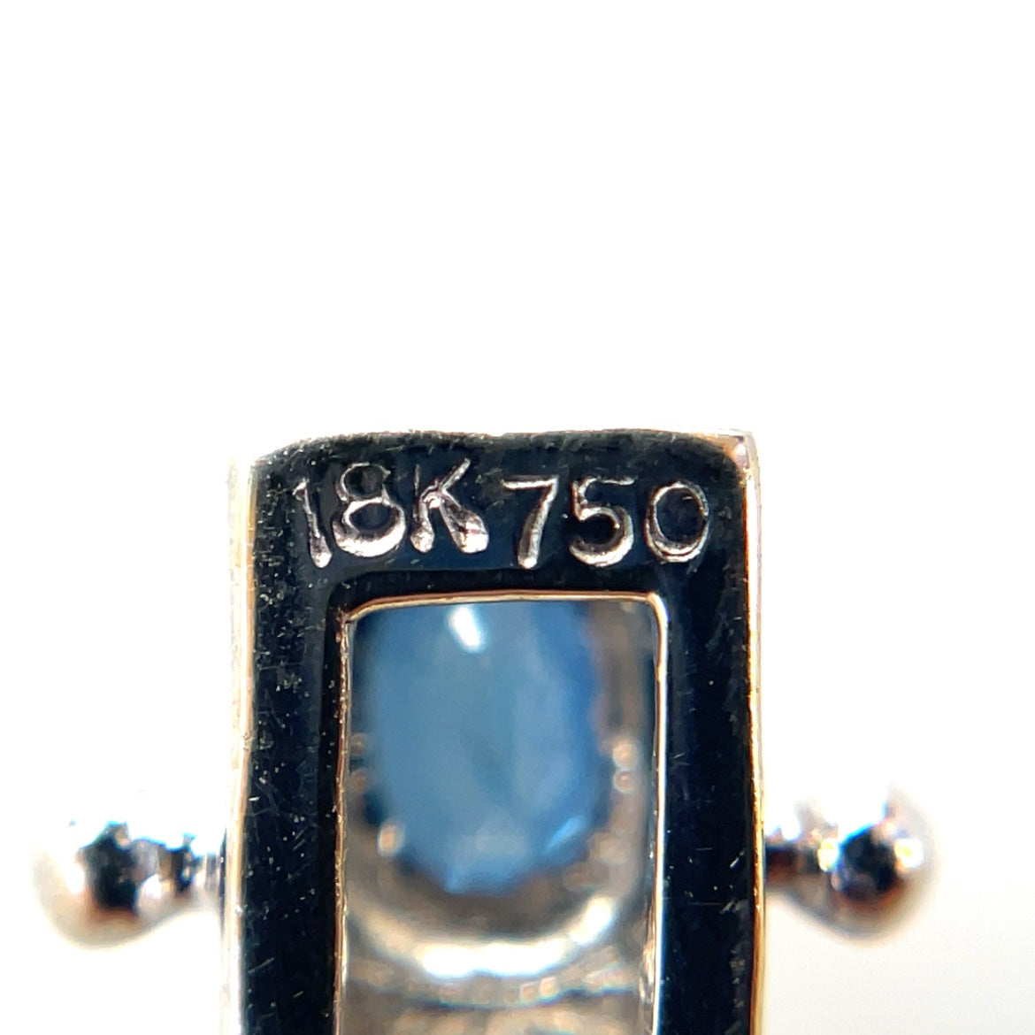 18ct White Gold Sapphire & Diamond Bracelet
