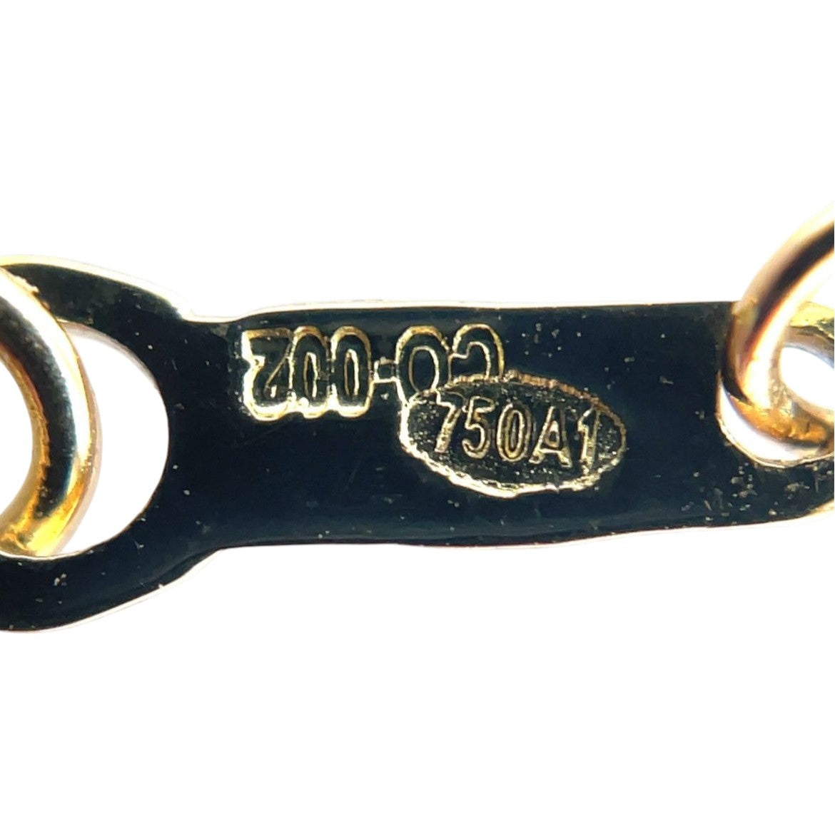 18ct Yellow Gold Diamond Line Bracelet (7")