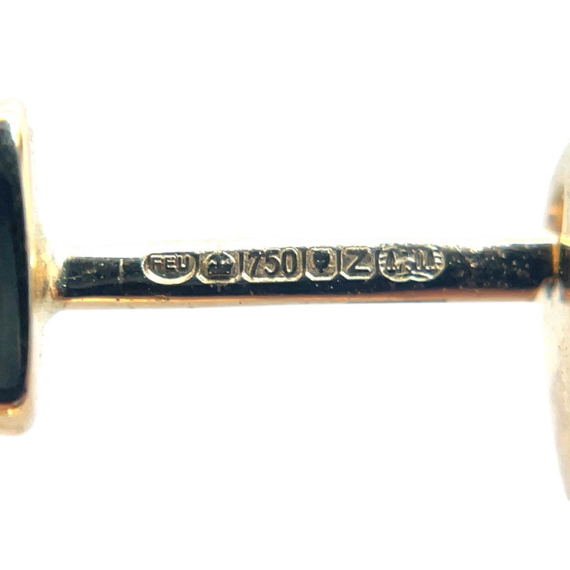 18ct Yellow Gold Diamond Hoop Earrings