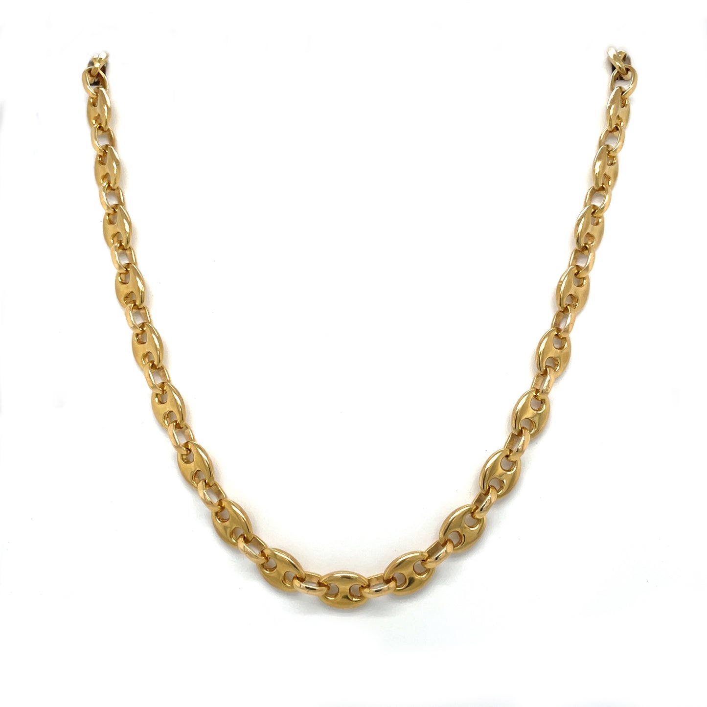 18ct Yellow Gold Anchor Link Chain
