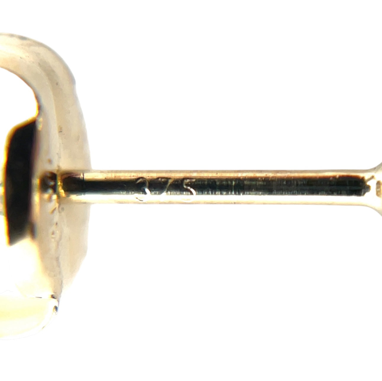 9ct Yellow Gold Polished Ball Stud Earrings (6mm)