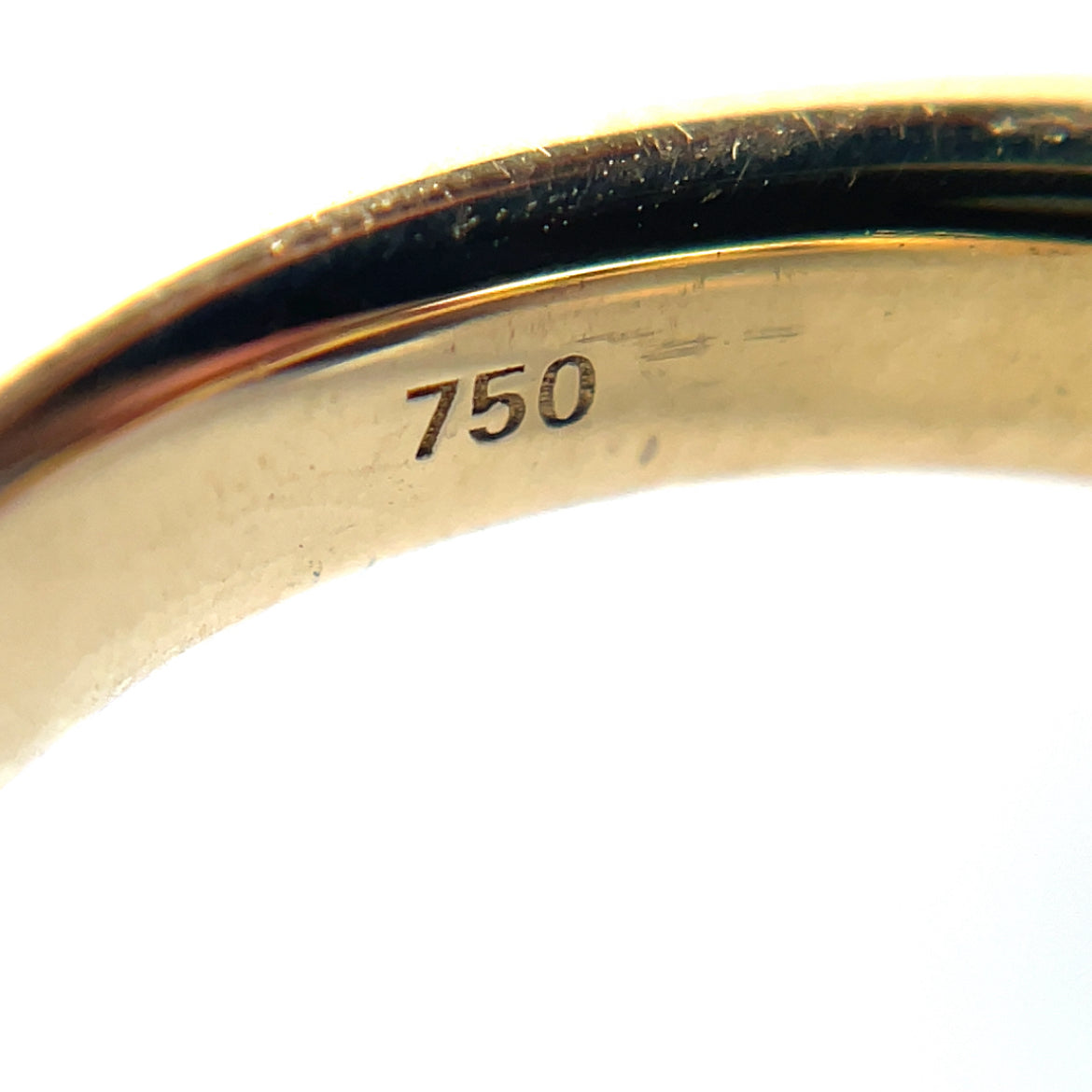 18ct Yellow Gold Ruby Half Eternity Ring