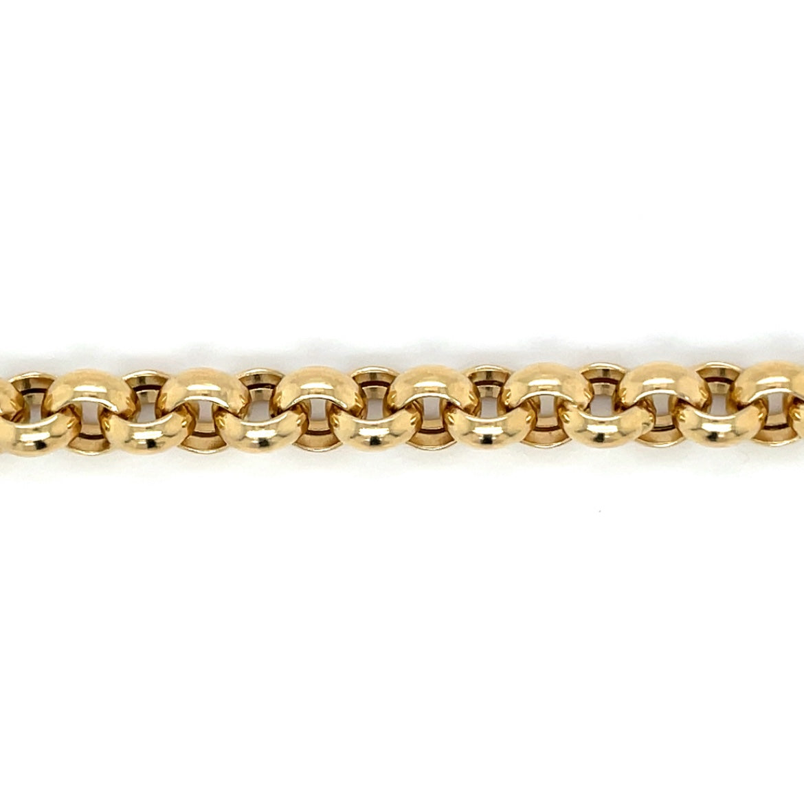 18ct Yellow Gold Belcher Chain