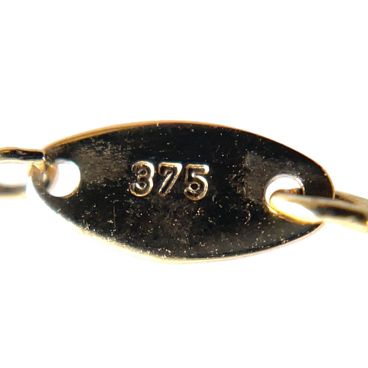 9ct Yellow Gold Turqouise Clover Station Bracelet